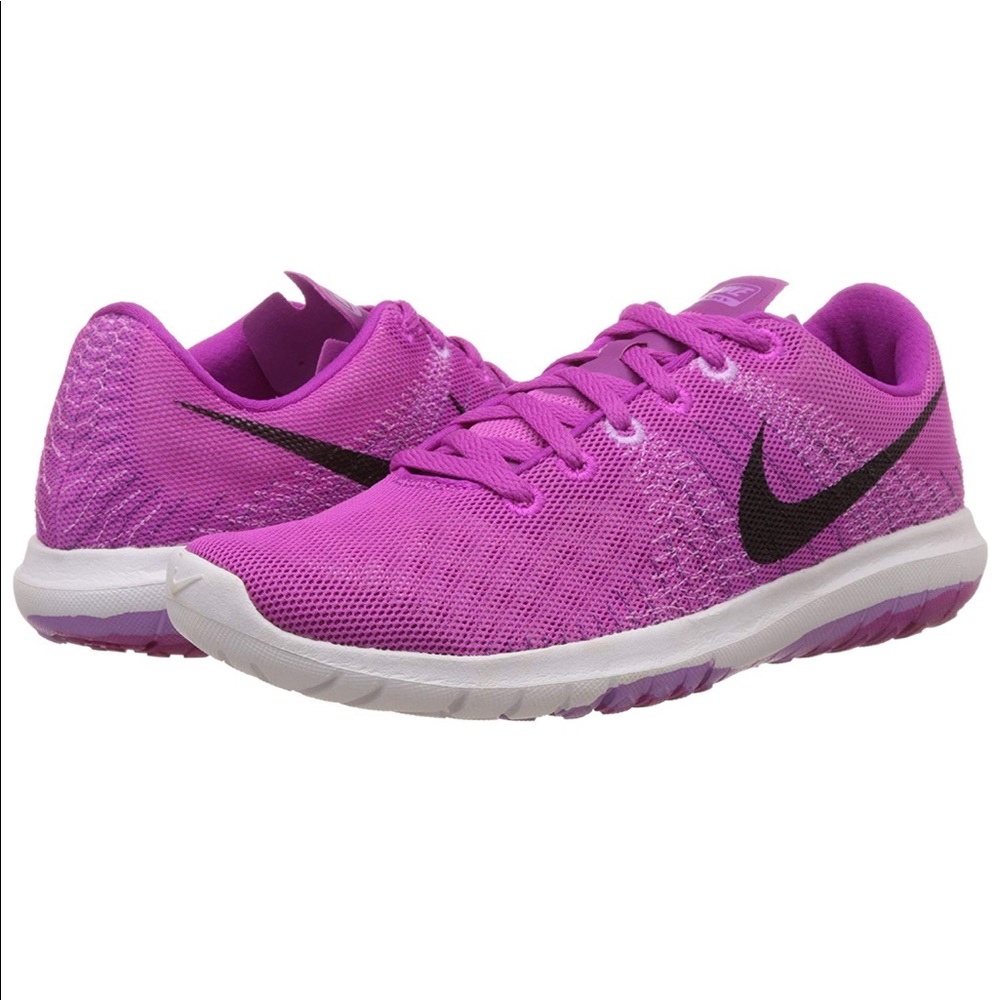 Fushia Nike Flex Fury Running Shoes